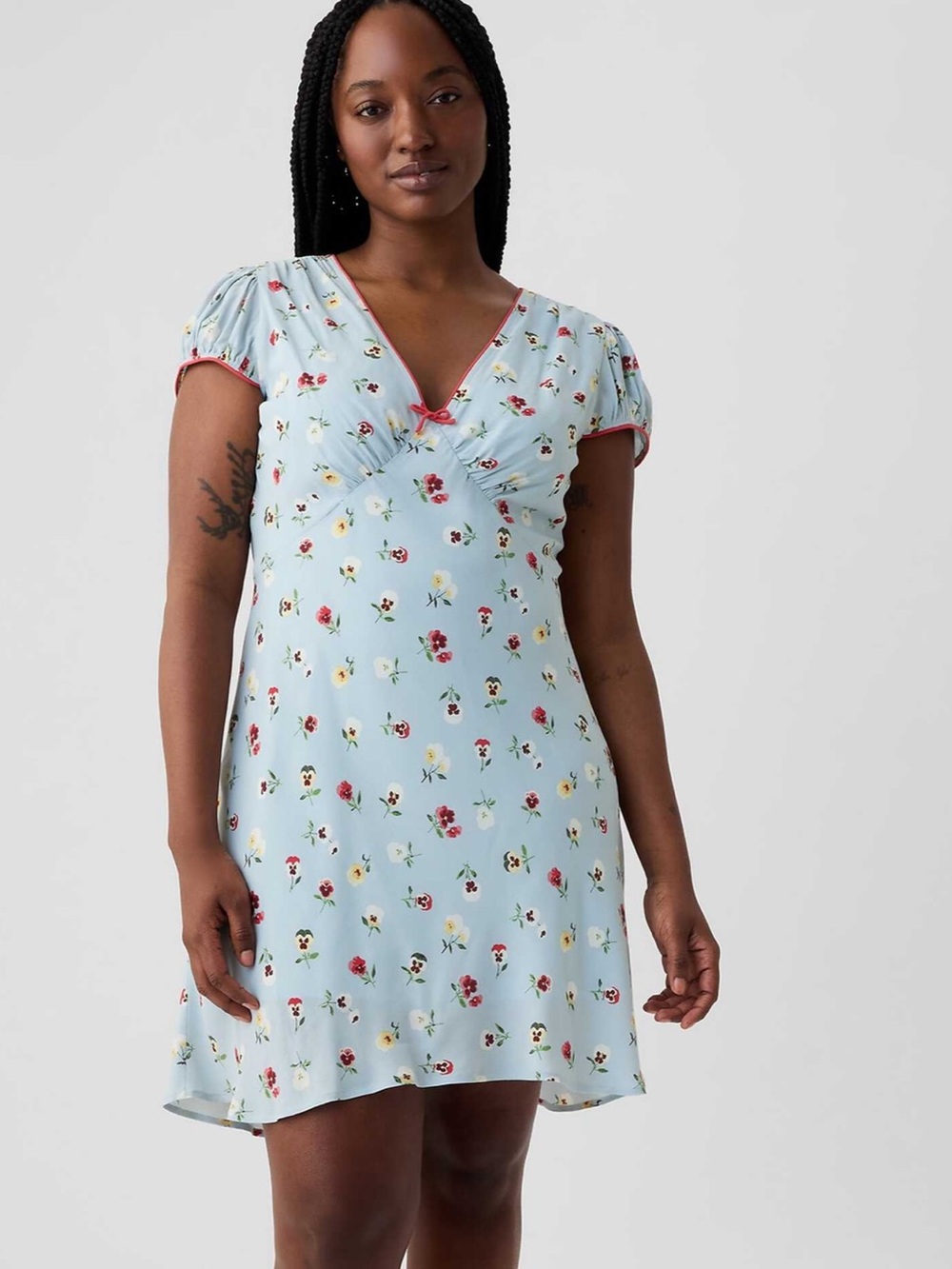 Gap × DÔEN Floral Mini Dress - Picture 7 of 10